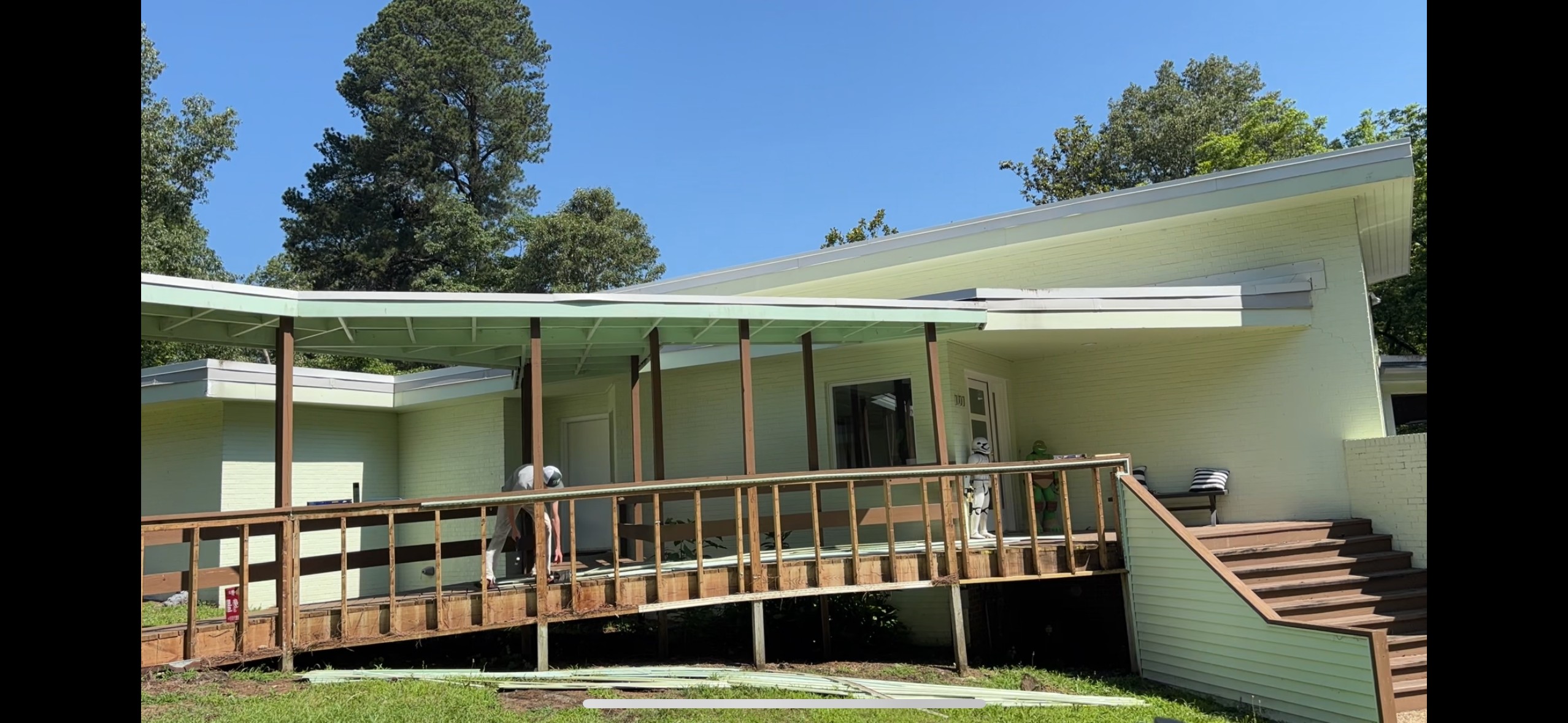 Clairmont Deck Before